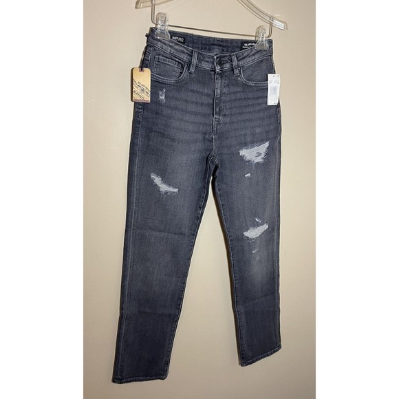 Buffalo David Bitton Jeans Denim - Buffalo David Bitton Jayden Jeans Women's Size 27 Gray High Rise Straight